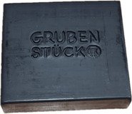 Produktbild: Grubenstück – Schwarze Seife mit Pott-Charme