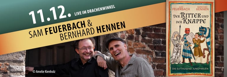 Bernhard Hennen & Sam Feuerbach, LIVE in Dillingen-Diefflen, am 11. Dezember 2026