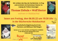 THomas Ziebula und Wolf Hector lesen