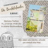Hintergrundbild mit dem neuen Termin am 17.07.2026 für die Bookstehuder