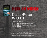A U S V E R K A U F T !!!      KLAUS-PETER WOLF " Mord am Wiehen - 7. Lübbecker Krimitage"