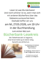 Bücherbank Lesekreis
