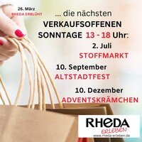 Verkaufsoffener Sonntag zum Altstadtfest