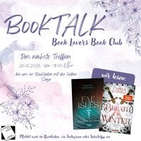 Hintergrundbild mit dem neuen Termin am 26.08.2026 für die Booktalk-Leser:innen