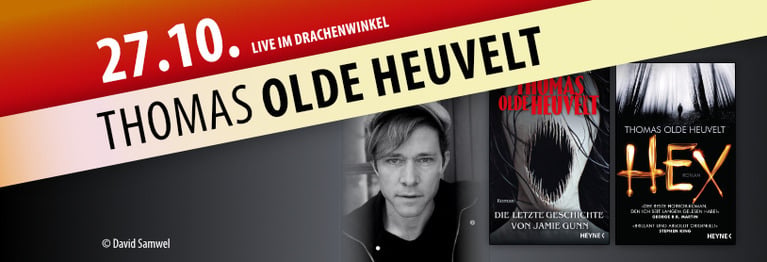 Thomas Olde Heuvelt, LIVE in Dillingen-Diefflen, am 27. Oktober 2026
