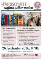 Workshop Buchschnitt - Malerei