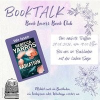 Hintergrundbild mit dem neuen Termin am 27.05.2026 für die Booktalk-Leser:innen