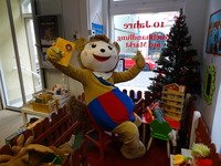 Nikolaus mit Bobo Siebenschläfer