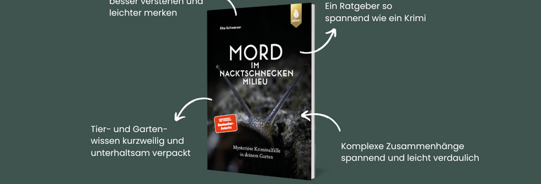 Buchtitel: Mord im Nacktschneckenmilieu