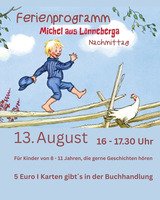 Ojemine, war das ein Kind - Michel-aus-Lönneberga-Nachmittag