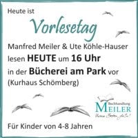 Vorlesetag - Manfred Meiler liest in der Bücherei am Park