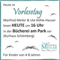 Vorlesetag - Manfred Meiler liest in der Bücherei am Park