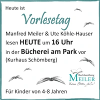 Vorlesetag - Manfred Meiler liest in der Bücherei am Park