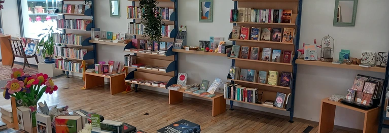 Blick in die Buchhandlung