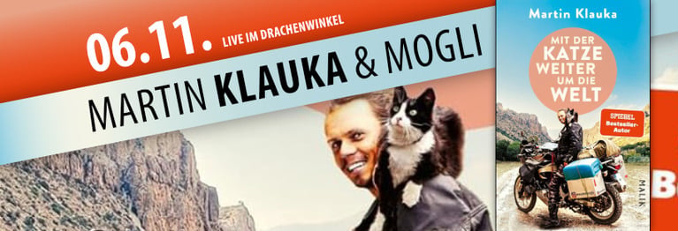 Martin Klauka und Katze Mogli, LIVE in Dillingen-Diefflen, am 06. November 2026